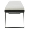 thumbnail image 5 of Uttermost Hover Modern Bench in Ivory, 5 of 7