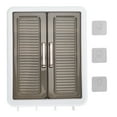 thumbnail image 2 of Cosmetics Wall Storage Cabinet, Multifunctional Multi Layers Bathroom Cabinet Wall Mounted  for Home, 2 of 7