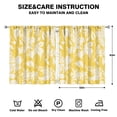 thumbnail image 2 of Natural Botanical Blackout Curtains 52x63 Inch Rod Pocket Drapes 2 Panels for Bedroom and Soft Ambiance, 2 of 2