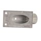 thumbnail image 5 of Boat Tube Base Rectangular 316 Stainless Steel Handrail Tube Base Marine Hardware for Yacht 25mm/1.0in, 5 of 5