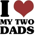thumbnail image 3 of CafePress - I Love My Two Dads Large Mug - 15 oz Ceramic Large White Novelty Mug, 3 of 6