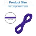 thumbnail image 2 of Uxcell Elastic Cord Heavy Stretch String Rope Elastic String Deep Purple 4mm, 2 of 5