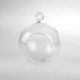 thumbnail image 3 of xiaxaixu Round Hollow Glass Candlestick Creative Crystal Transparent Holder, 3 of 7