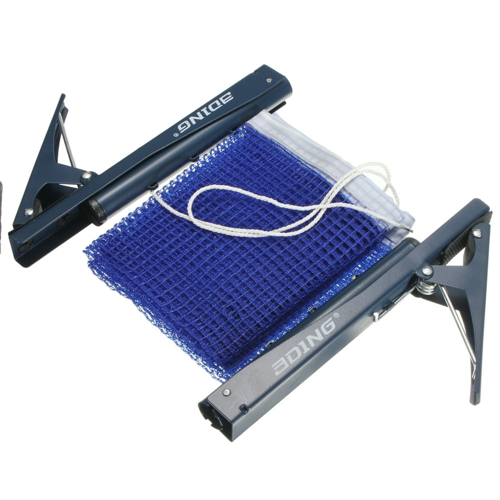 Table Tennis Net Post Set Ping Pong Net Post Clamp Stand Set