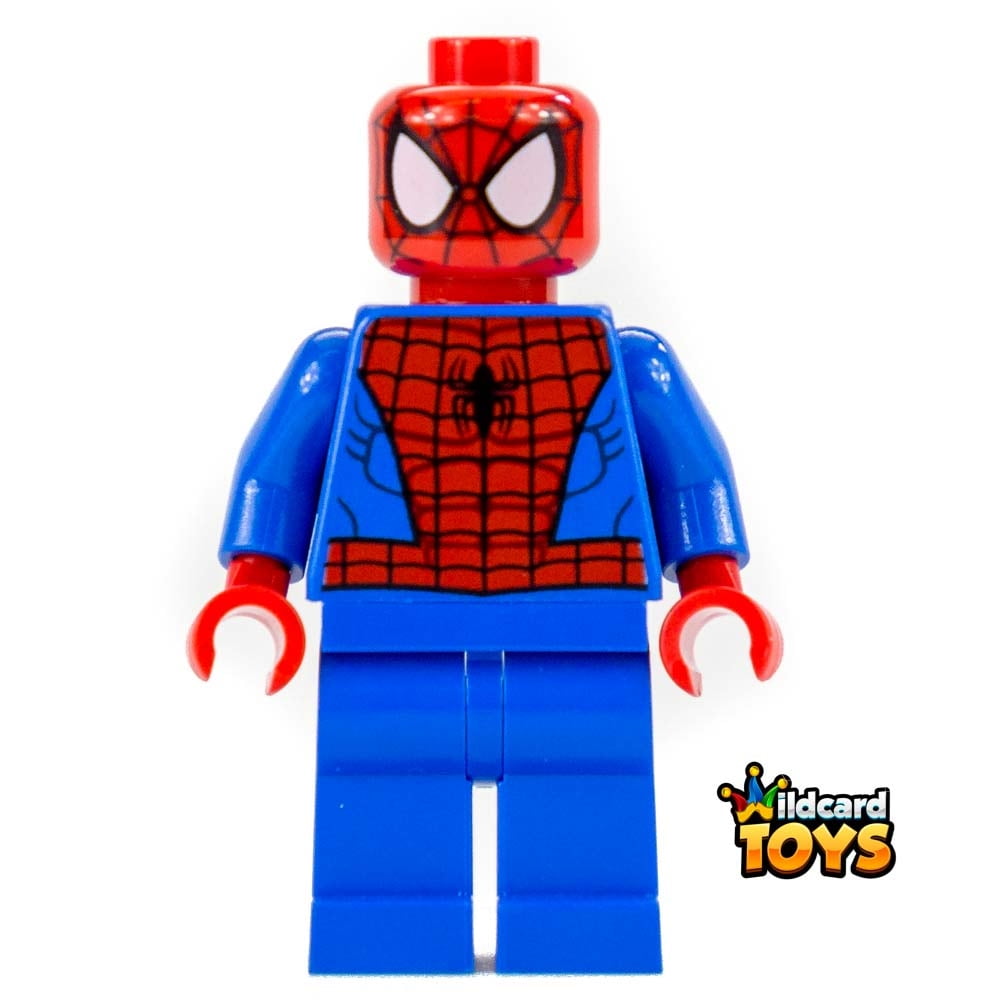LEGO MARVEL SUPER HEROES SPIDER-MAN - BLACK WEB PATTERN MINIFIGURE - Walmart.com - Walmart.com