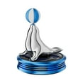 thumbnail image 3 of Yimiti Car Center Console Car Mounted Aromatherapy Solar Sea Lion Decoration--Blue, 3 of 8