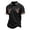 Black, variant on Mens Polo Shirts Short Sleeve Polos with Print Aztec Style Casual Tee