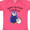 thumbnail image 4 of Inktastic Happy Birthday, Grandma- Cute Penguins Boys or Girls Baby Bodysuit, 4 of 5