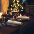 thumbnail image 2 of Jinsinto Set of 12 Christmas Tree Napkin Rings Rhinestone Christmas Napkin Ring Buckle for Christmas Wedding Dinner Table Decoration, 2 of 5