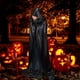 thumbnail image 4 of Capucha Negra Cape Reaper Witch Wizard Disfraz De Halloween Cosplay Para Carnival Dress Up Party Methold HA043412-05, 4 of 6