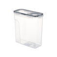 thumbnail image 1 of Moyic Tanque de almacenamiento transparente de PP, alimentos frescos y visibles, no más conjeturas, tanque sellado de alimentos, Organizadores de utensilios de cocina negro Pequeño 2.5L, 1 of 6