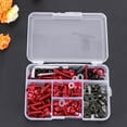 thumbnail image 4 of Dosaele Motorcycle Fairing Body Work Bolts & Clips Kit - 177 Pcs (Black), 4 of 6