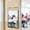 Beige, variant on Neighborly Nook French Door Curtain Blackout Curtain for French Doors for Front Door Sidelights and Small Window, 1 Panel, W24 x L36, Brown