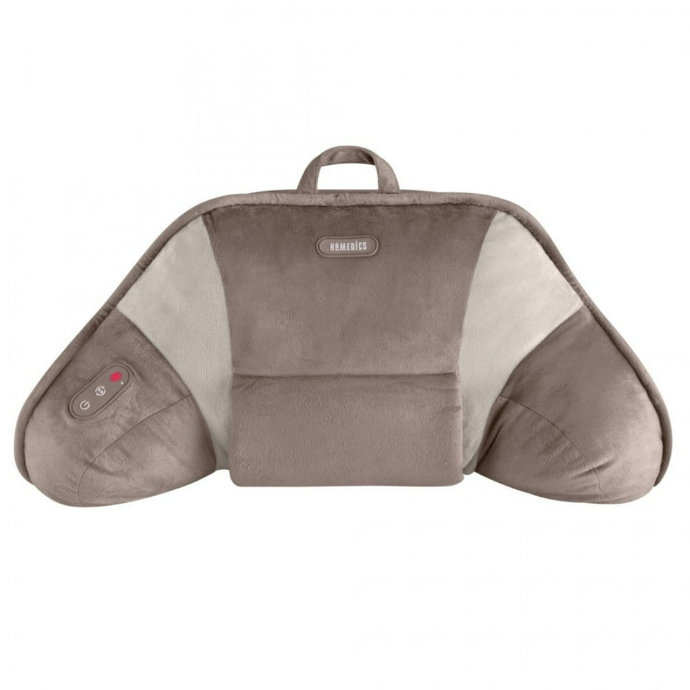 HoMedics Bed Rest Upper Back Massage Cushion ; Shiatsu, Vibration and
