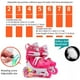 thumbnail image 2 of Patines De Cuatro Ruedas Para Niños, Patines De Ruedas De Equilibrio De 3 Puntos Para Niñas Y Niños Con Frenos Dobles De Tamaño Ajustable, Ruedas Luminosas Moyic OD015064-05, 2 of 6