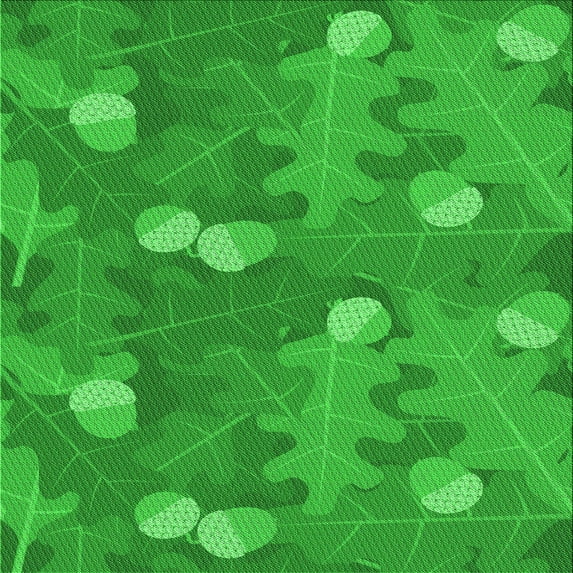 Ahgly Company Indoor Square Patterned Lime Green Area Rugs, 6' Square
