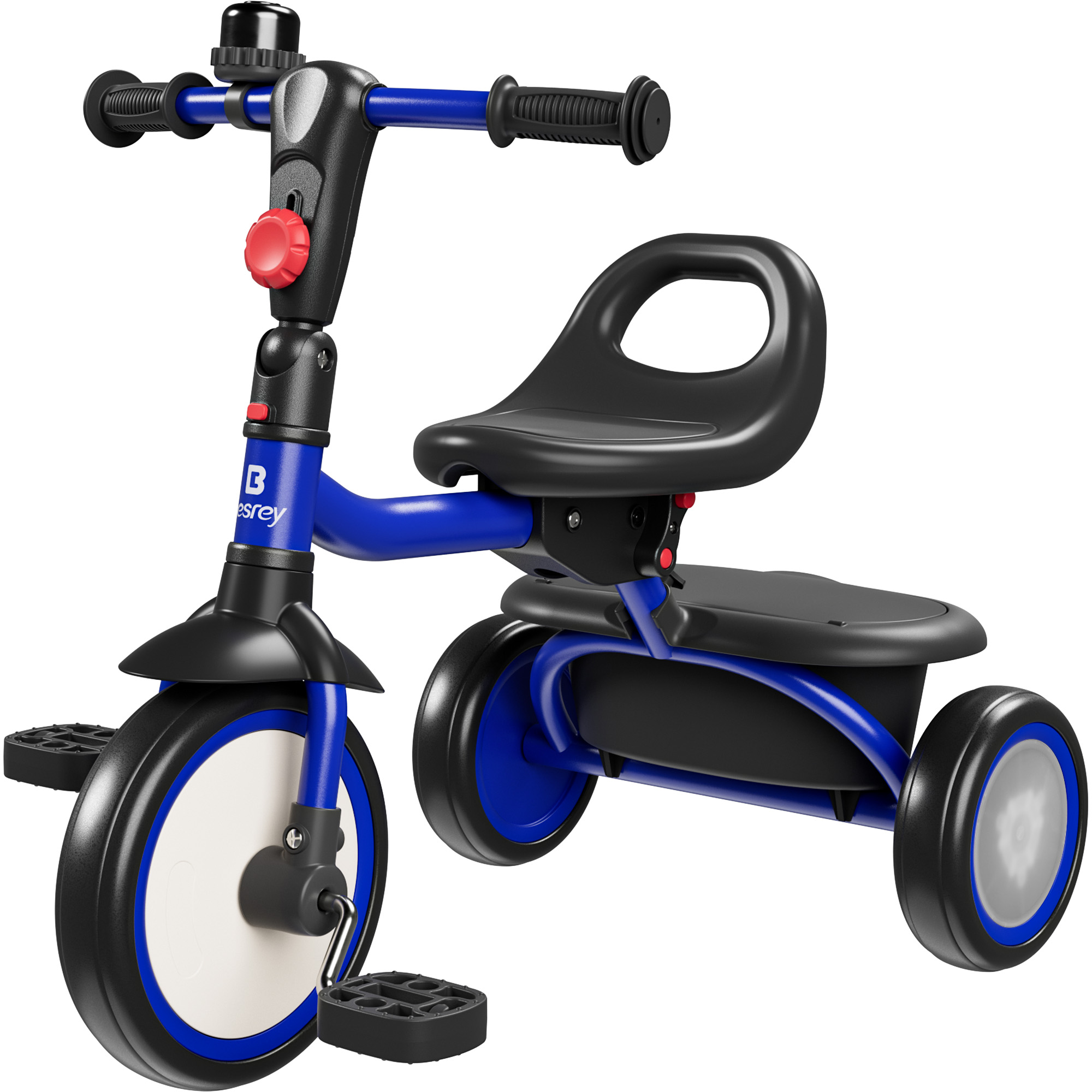 Besrey Toddler Tricycle with Flashing Wheels photo 2