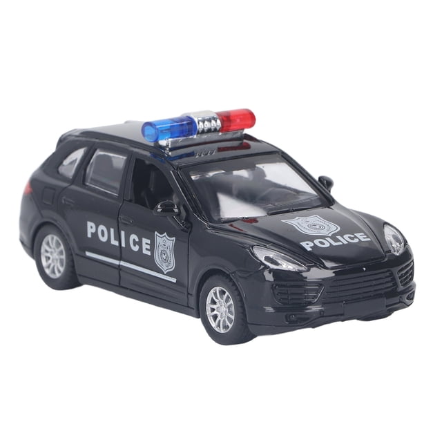1:32 Modelo de coche de aleación para niños, niños y niñas, simulación de sonido divertido, luz, vehículo de tracción trasera, juguete para decoración del hogar