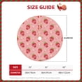 thumbnail image 2 of Rateoe Strawberries Pattern Christmas Tree Skirt with Ties , Christmas Tree Decorations, Farmhouse Christmas Decor Xmas Holiday Decorations-48", 2 of 6