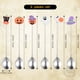 thumbnail image 2 of Juego de 6 cucharas de acero inoxidable estilo Halloween para pasteles y postres., 2 of 7