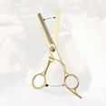 thumbnail image 4 of Unique Bargains 1 Pc Lightweight Tooth Shears Hair Cutting Scissors for Hair Styling Rose Gold Tone, 4 of 7