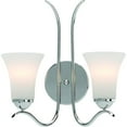 thumbnail image 2 of Volume Lighting  Alesia 2-Light Indoor Polished Nickel Vanity Sconce, 2 of 2