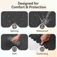 thumbnail image 5 of AIRHOP 54 PCS Gym Floor Mat, EVA Foam Puzzle Gym Mat, High-Density Interlocking Foam Floor Tiles for Home Gym, Play Workout Garage Kitchen Flooring 12.6"x12.6"x0.17", 5 of 11