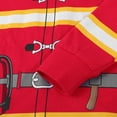 thumbnail image 4 of Pijamas de algodón para niños pequeños, conjunto de ropa de dormir de policía, bombero, unicornio, esqueleto, Carnaval, Halloween, 4 of 4