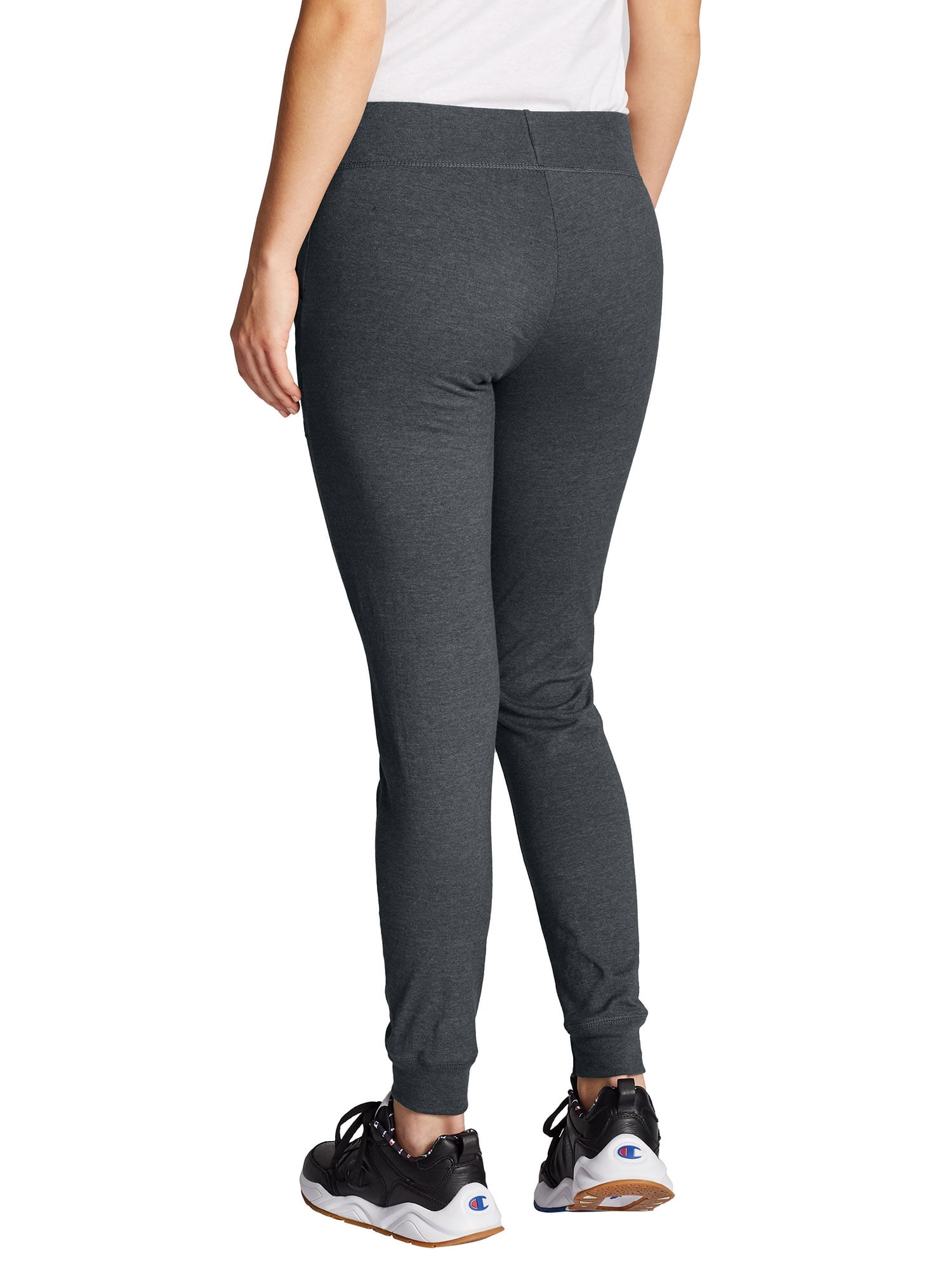 champion women's jersey joggers