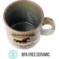 thumbnail image 5 of Silver Buffalo Yellowstone Dutton Ranch Silo Reactive Glaze Ceramic Camper Mug, 20 Ounces, 5 of 8