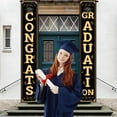 thumbnail image 5 of Qiweii 2026 Graduation Party Banner Decorations, Door Porch Welcome Sign, Indoor Outdoor Wall Decor for Graduation Classes, 5 of 5