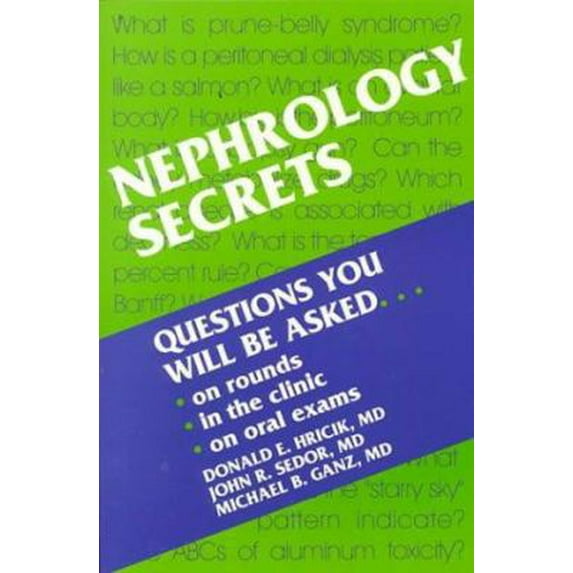 Pre-Owned Nephrology Secrets (Paperback) 1560533099 9781560533092