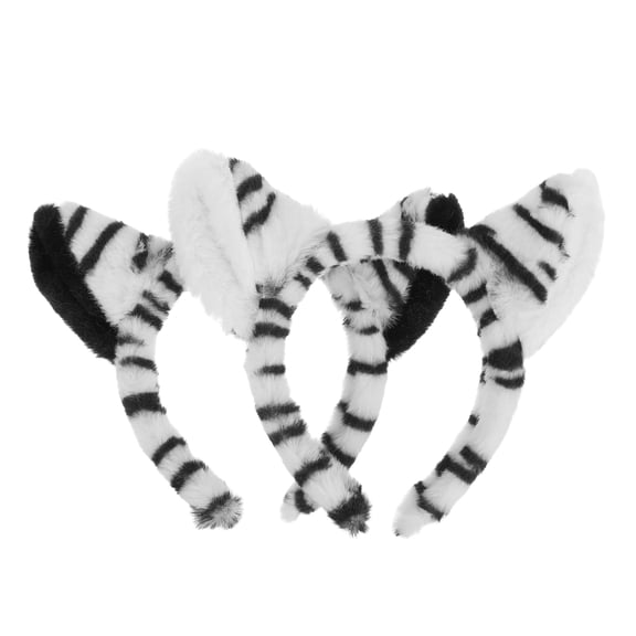 FOMIYES Cute Zebra Ears Headband Assorted Color Comfortable Fit for Cosplay