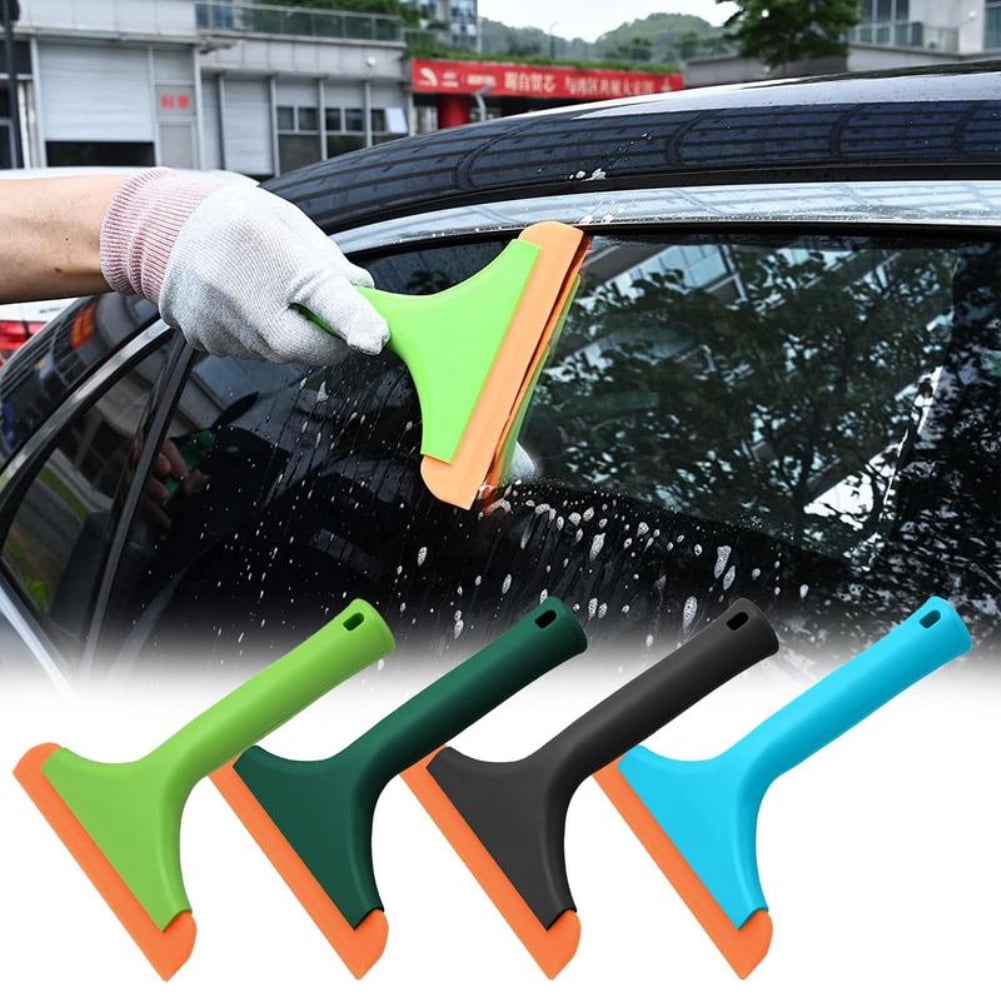 JOSHNESE Super Flexible Silicone Squeegee, Auto Water Blade, Water Wiper, Shower Squeegee, 5.9