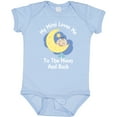 thumbnail image 3 of Inktastic My Mimi Loves Me to the Moon and Back Boys or Girls Baby Bodysuit, 3 of 5