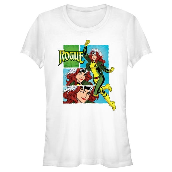 Junior's Marvel: X-Men '97 Rogue Poses Portrait Graphic T-Shirt