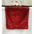 thumbnail image 3 of Your Chair Covers - 14 x 108 Inch Glitz Sequin Table Runner Red, 3 of 4