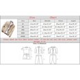 thumbnail image 3 of Vedolay Jacket Coat Long Sleeve Jacket Solid Sweatshirt Drawstring Jacket Clothes Khaki,XL, 3 of 5