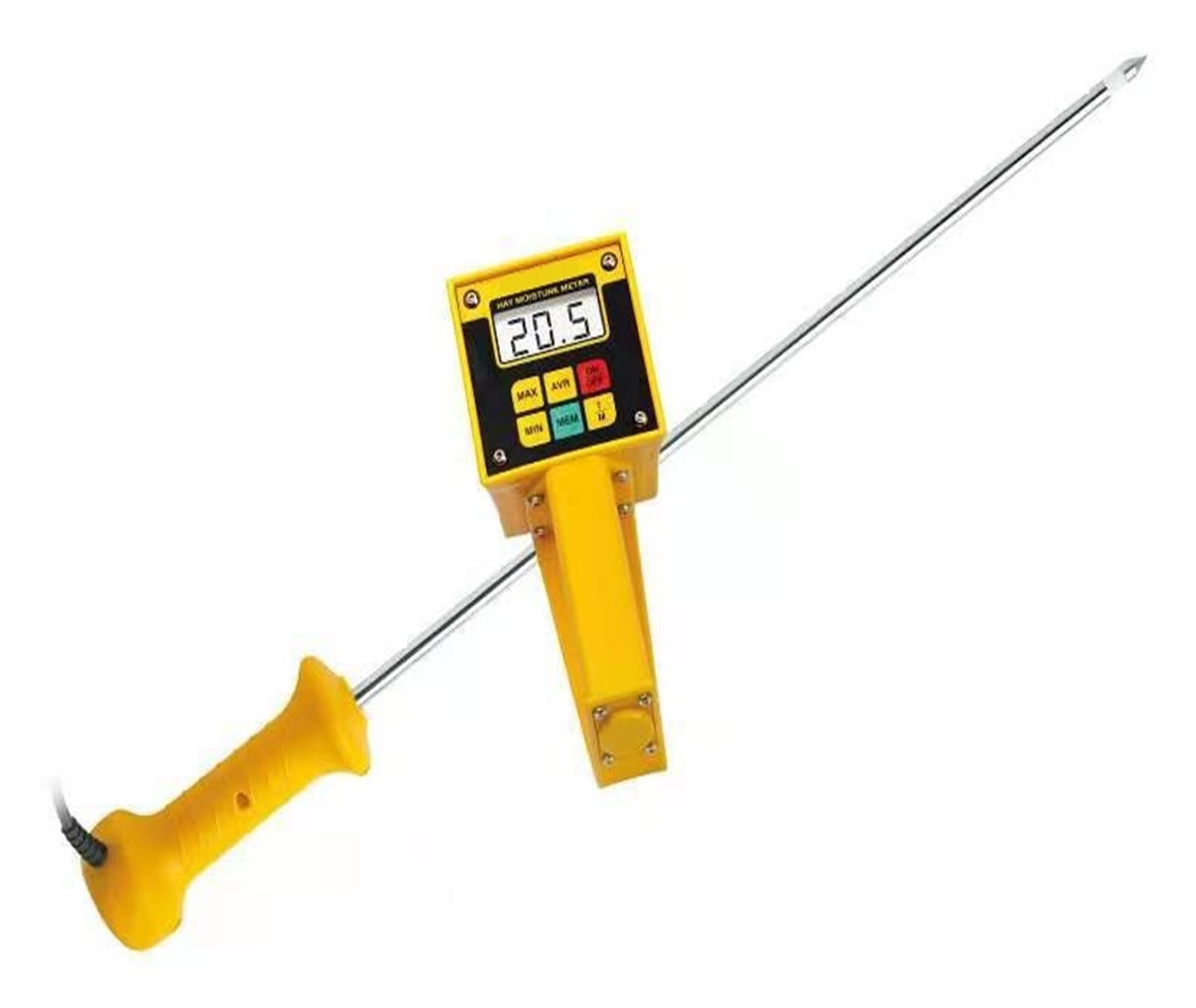 Forage Straw Moisture Meter Silage Straw Moisture Meter Temperature Meter ,Easy to Operate