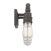Squire 4-Light Rustic Black Vanity Light
