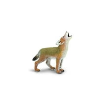 Safari Ltd. Coyote Pup Figurine - Lifelike 2.5" Model Figure - Educational Toy for Boys, Girls, and Kids Ages 1 