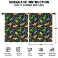 thumbnail image 2 of Blackout Kids Curtains,Black Cartoon Dinosaurs Text Pattern Childrens Insulated Curtains Set Of 2,Bedroom Essentials,Toddler Room Decor 52"x63", 2 of 5