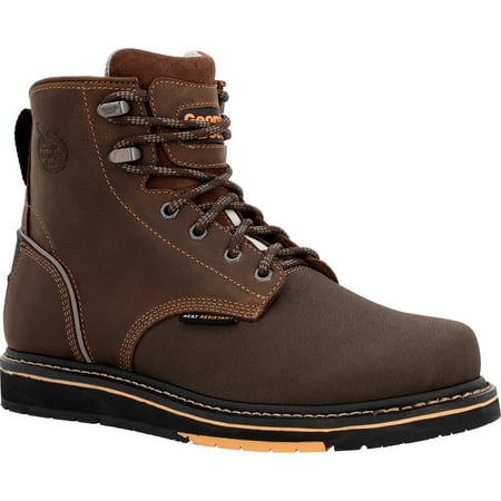 

Georgia Boot AMP LT Power Wedge Composite Toe Work Boot Size 8(W)