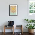 thumbnail image 3 of Art.com Sunshine Floral Mandala Art Print, Black Frame Wall Art, 21" x 29", 3 of 5