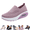 Pink, variant on longantii Orthopedic Dress Shoes for Women Arch Support Non Slip Slip on Golf Shoes Wide Mesh Stretch Server Shoes Comfortable 2026 Orthopedic Shoes Red