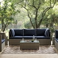 thumbnail image 7 of Modway Cerelia 94.5x122" Moroccan Trellis Fabric Area Rug in Light/Dark Beige, 7 of 7