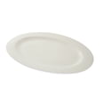 thumbnail image 5 of 10 Strawberry Street Whittier 22" x 15.125" Oval Platters, Set of 2, White, 5 of 5