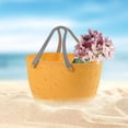 thumbnail image 4 of Bolsa de playa de goma, bolsa de playa de goma impermeable, bolsa de mano abierta lavable, bolsas de viaje duraderas para la playa, el barco, la piscina, los deportes, 4 of 6
