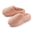 thumbnail image 1 of Pantuflas tipo zueco de rizo para niñas Pupeez rosa talla 11/12, 1 of 4