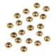 thumbnail image 3 of Cuentas espaciadoras redondas suaves, 20 piezas espaciadoras de acero inoxidable, accesorios de pulsera DIY, accesorios para hacer joyas, diseño aerodinámico, 3 of 12